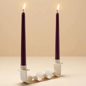 Elegant Meso Goods Cream Candle Holder for tapers